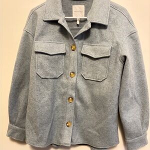 Anthropology Avec Les Filles Oversize Boyfriend Jacket